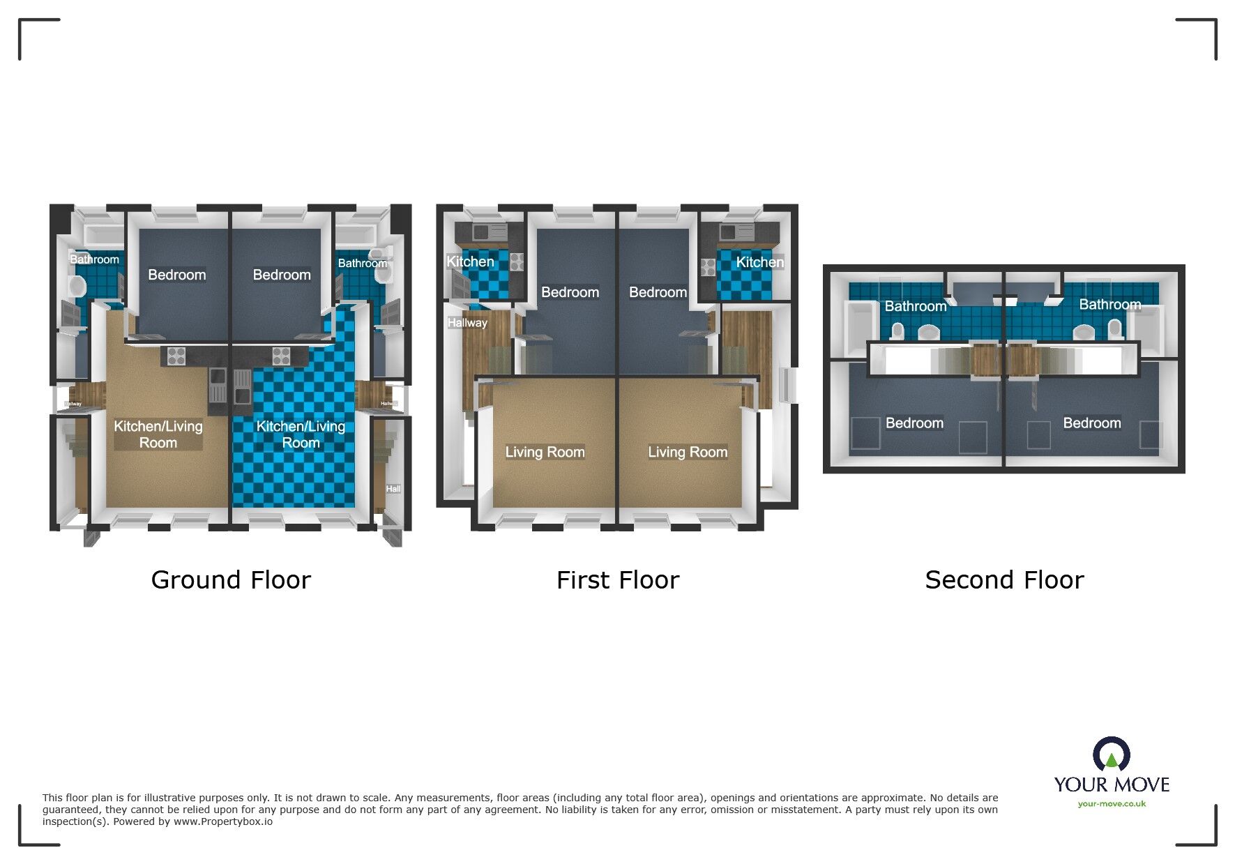 Floorplan of 6 bedroom House for sale, Coppice Road, Coseley, West Midlands, WV14