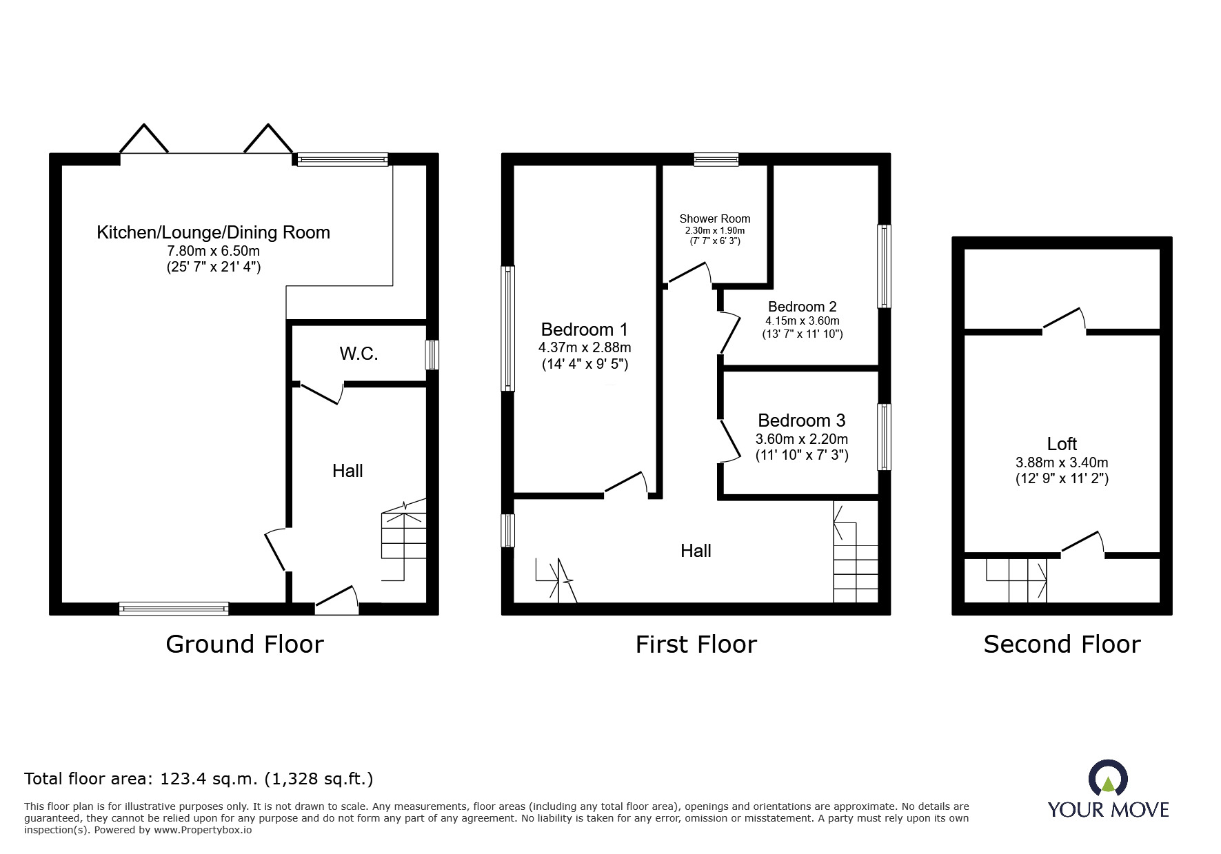 Floorplan of 4 bedroom Detached House for sale, Hales Crescent, Smethwick, West Midlands, B67