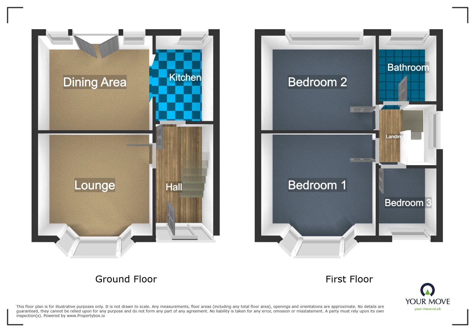 Floorplan of 3 bedroom Semi Detached House to rent, Jiggins Lane, Birmingham, B32