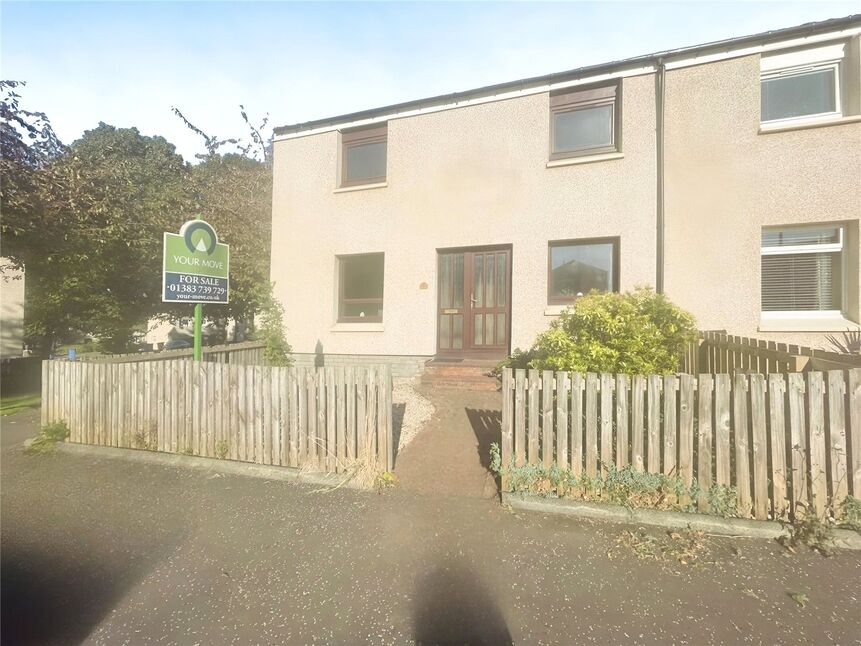 Main image of 2 bedroom End Terrace House for sale, Walls Place, Dunfermline, Fife, KY11