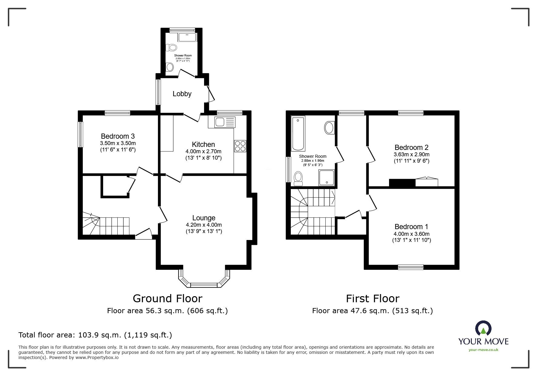 Floorplan of 3 bedroom Detached House to rent, Kinross, Perth and Kinross, KY13