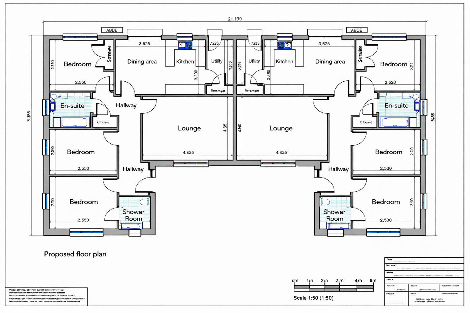 Floorplan of 3 bedroom Semi Detached Bungalow for sale, Bluebell Gardens, Dumfries and Galloway, DG1