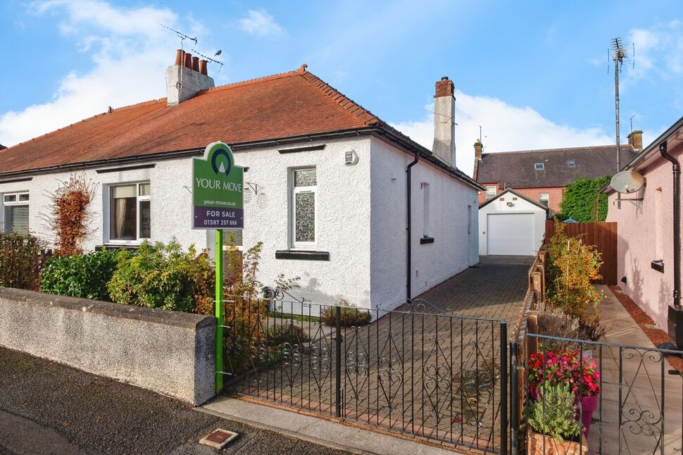 Main image of 2 bedroom Semi Detached Bungalow for sale, Palmerston Drive, Dumfries, Dumfries and Galloway, DG2