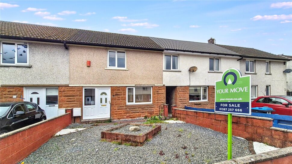 Main image of 2 bedroom Mid Terrace House for sale, Kenilworth Road, Dumfries, Dumfries and Galloway, DG2