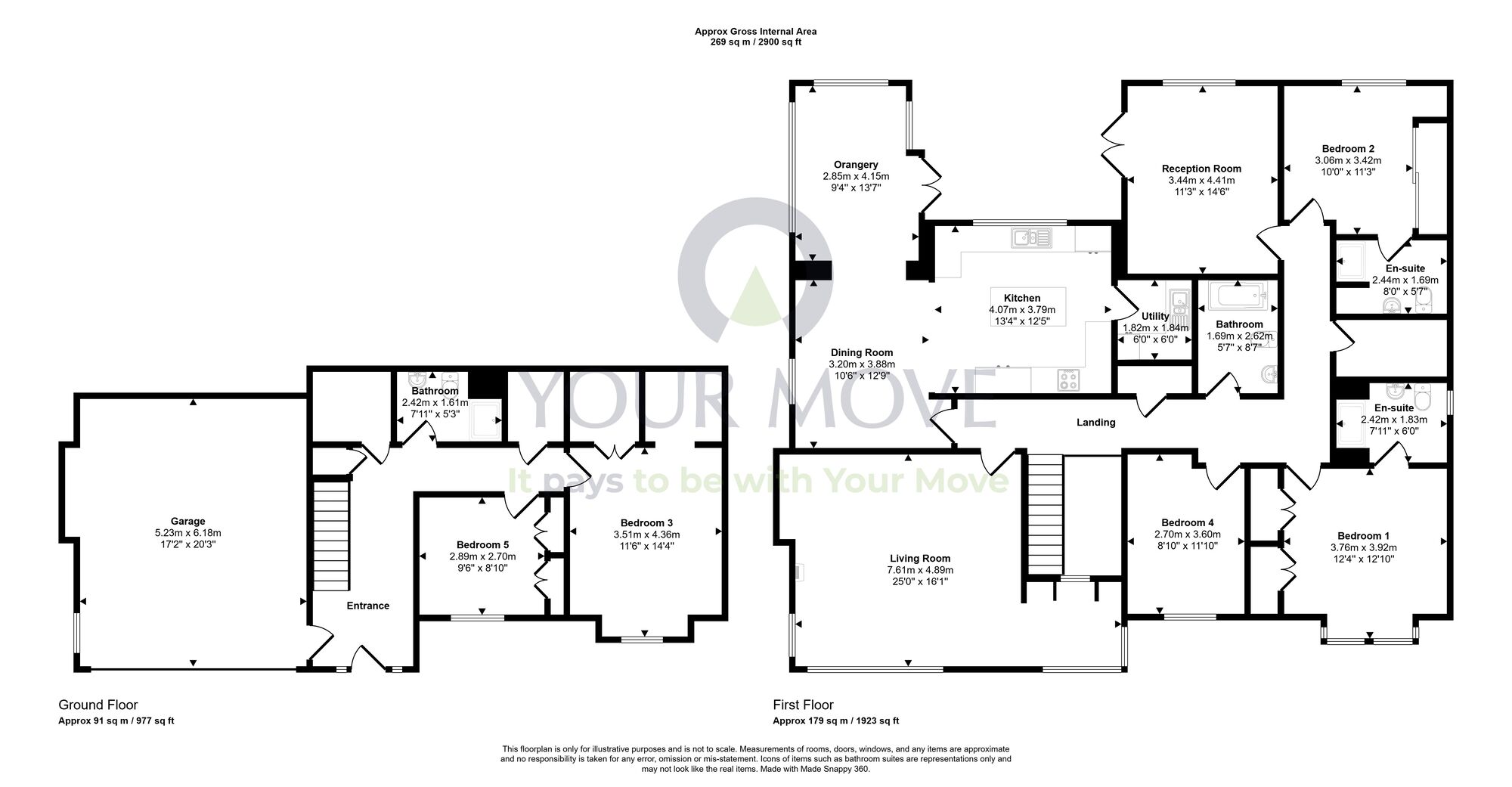 Floorplan of 5 bedroom Detached House for sale, Turnberry Avenue, Dumfries, Dumfries and Galloway, DG1