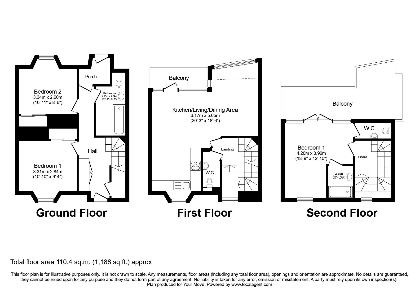 3 bedroom Mid Terrace House for sale, Marine Parade Walk, Dundee, DD1