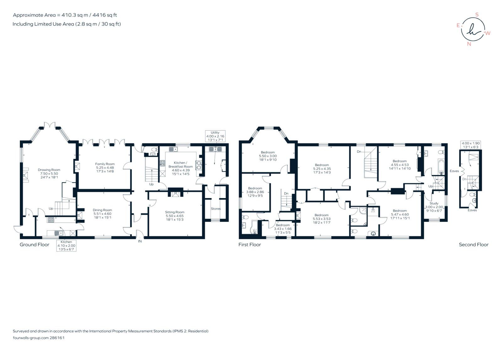 Floorplan of 8 bedroom Detached House for sale, High Street, Stanwell, Surrey, TW19