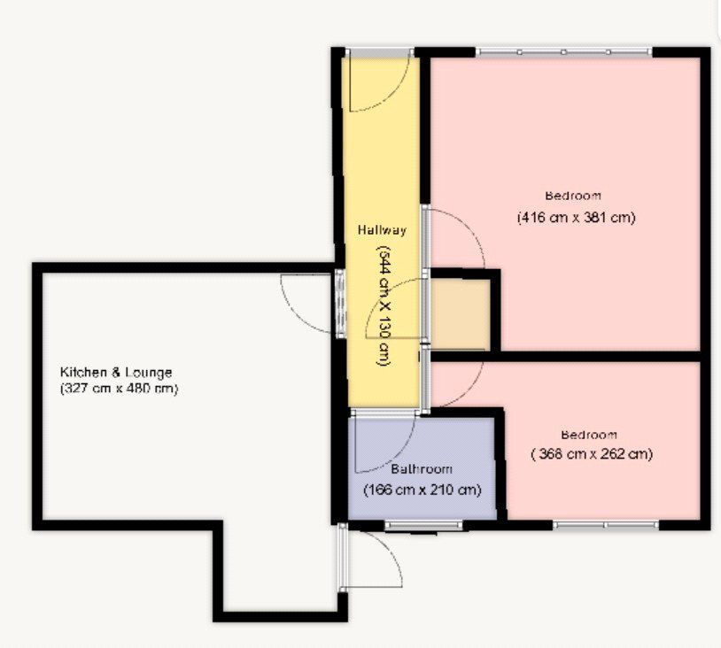 Floorplan of 1 bedroom Semi Detached Bungalow to rent, Clandon Avenue, Egham, Surrey, TW20