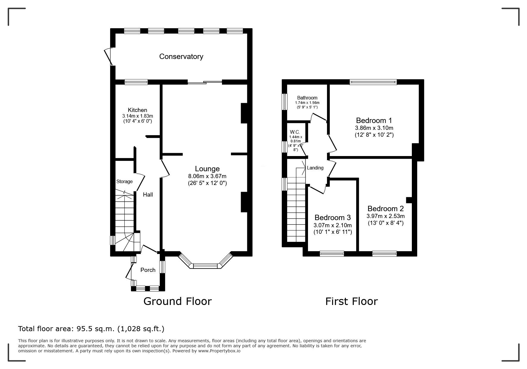 Floorplan of 3 bedroom Semi Detached House for sale, Tilbrook Road, London, SE3