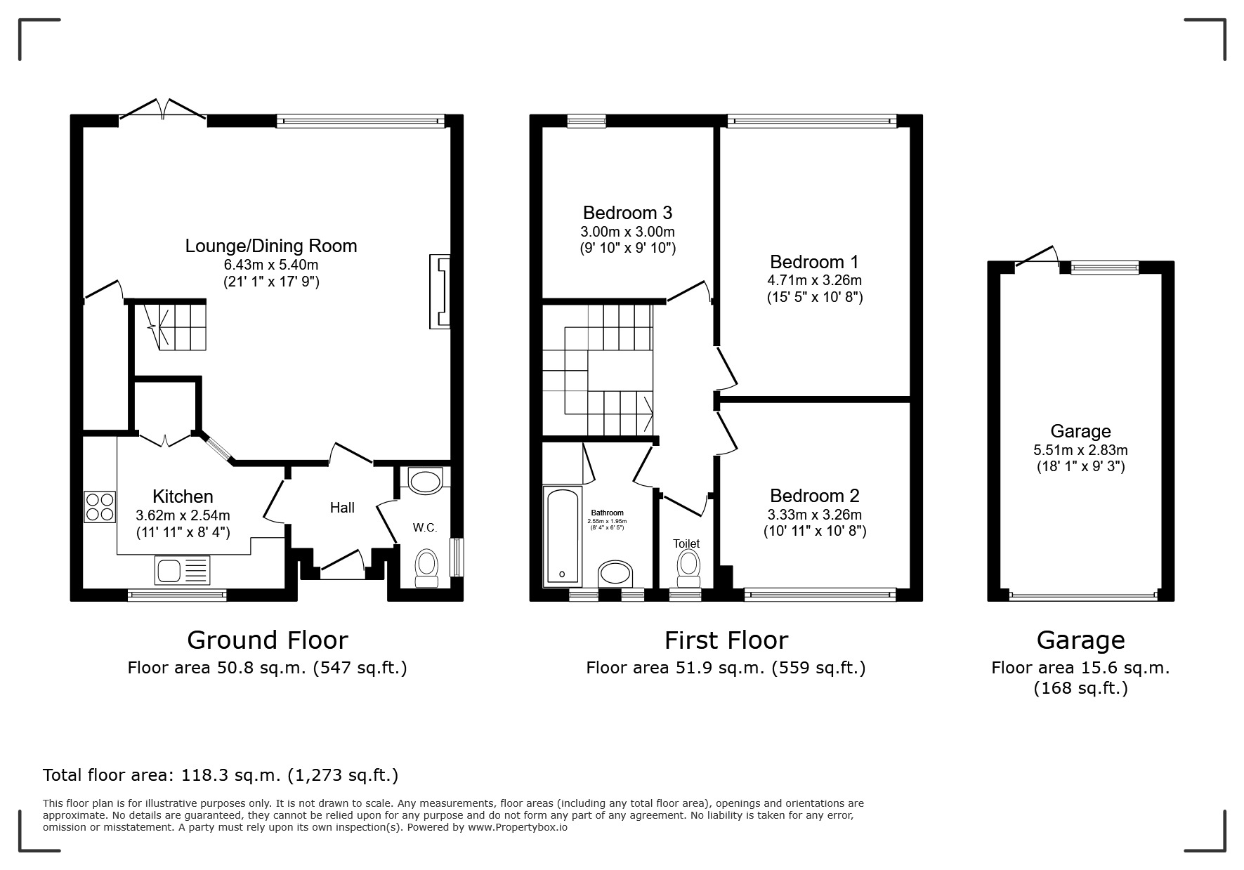 Floorplan of 3 bedroom Detached House for sale, Messeter Place, London, SE9