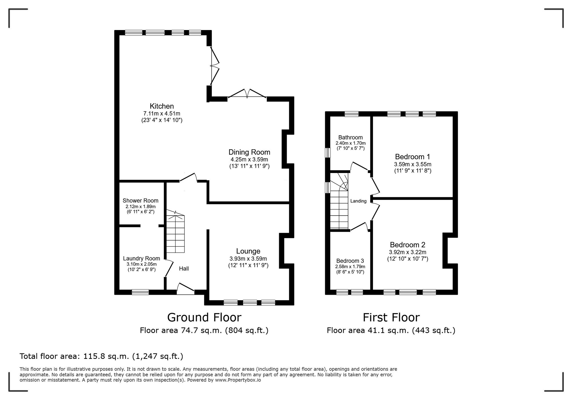 Floorplan of 4 bedroom Semi Detached House for sale, Dunblane Road, London, Eltham, SE9