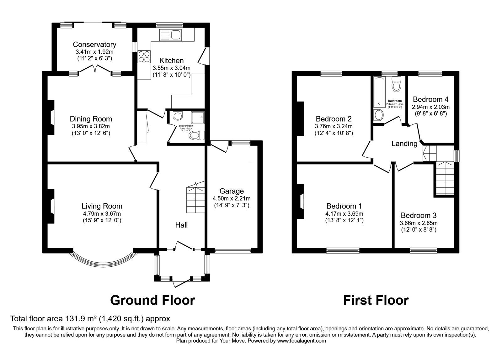 Floorplan of 4 bedroom Semi Detached House for sale, Westmount Road, London, SE9