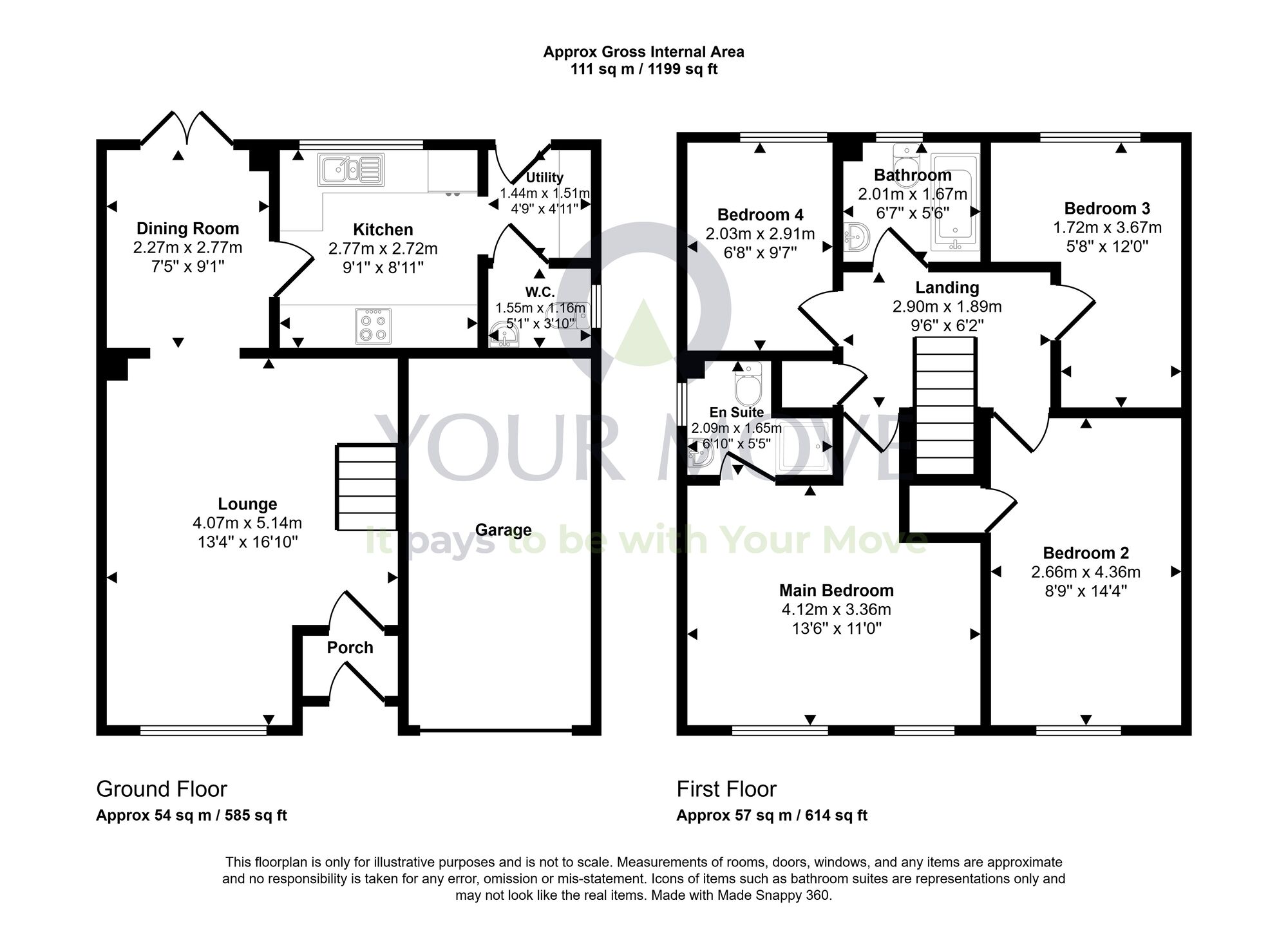 Floorplan of 4 bedroom Detached House for sale, Kings Seat Place, Maddiston, Stirlingshire, FK2