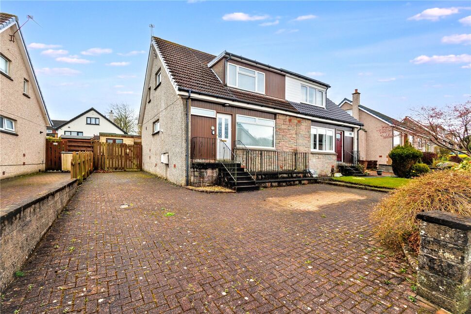 Main image of 2 bedroom Semi Detached House for sale, Dumyat Drive, Falkirk, Stirlingshire, FK1