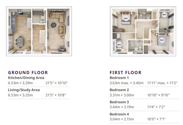Floorplan of 4 bedroom Detached House for sale, St Augustines Place, Sweechbridge Road, Kent, CT6