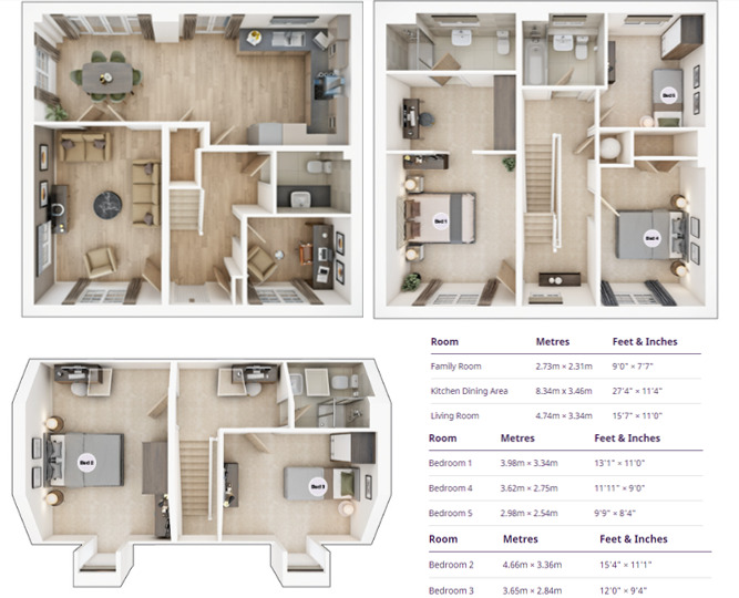Floorplan of 5 bedroom Detached House for sale, St Augustines Place, Sweechbridge Road, Kent, CT6