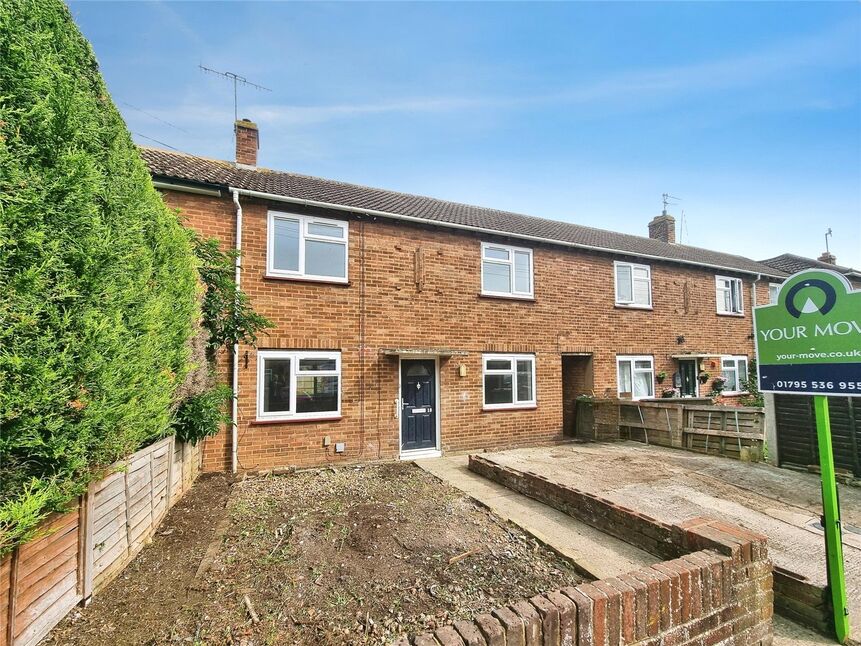 Main image of 3 bedroom Mid Terrace House to rent, Fostall Road, Faversham, Kent, ME13