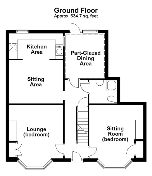 Floorplan of 3 bedroom Mid Terrace House for sale, Hamilton Road, Gillingham, Kent, ME7