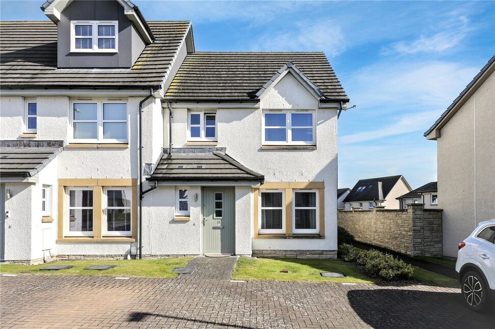 Main image of 3 bedroom End Terrace House for sale, Canberra Crescent, Kirkcaldy, Fife, KY2