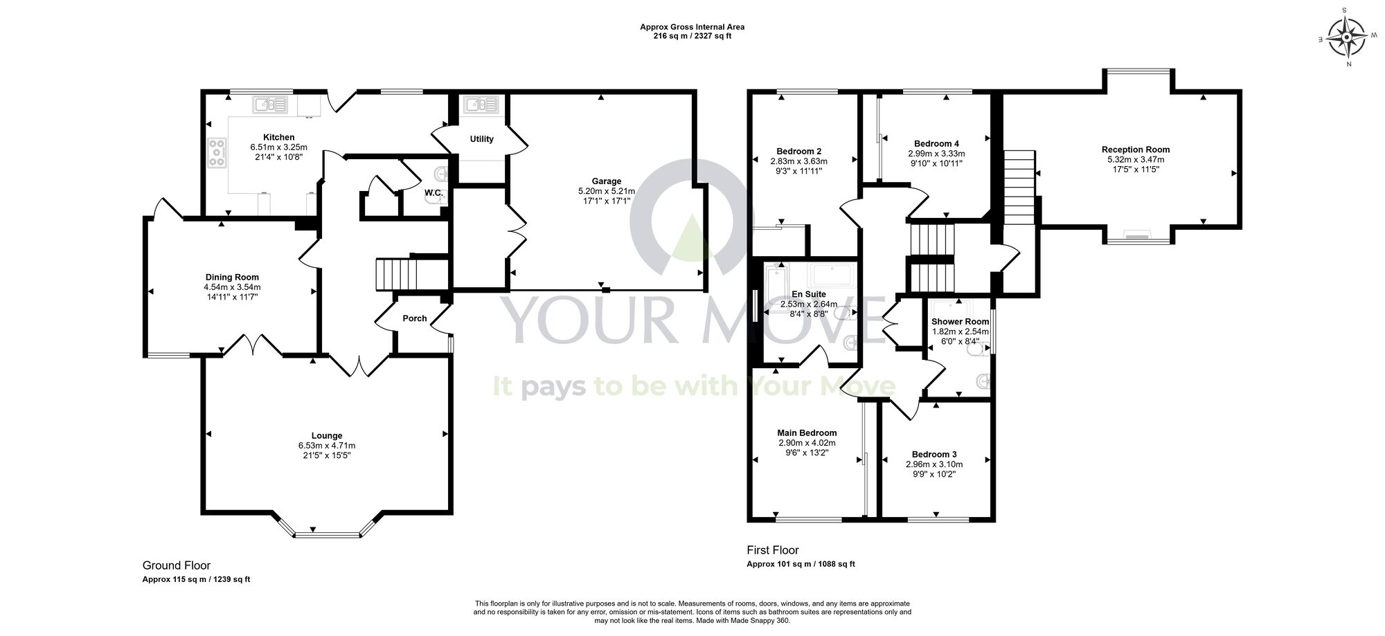 Floorplan of 4 bedroom Detached House for sale, Mackie Gardens, Markinch, Fife, KY7