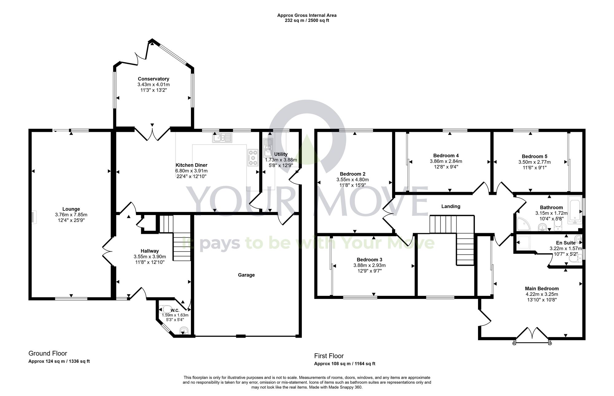 Floorplan of 5 bedroom Detached House for sale, Mount Frost Place, Markinch, Fife, KY7