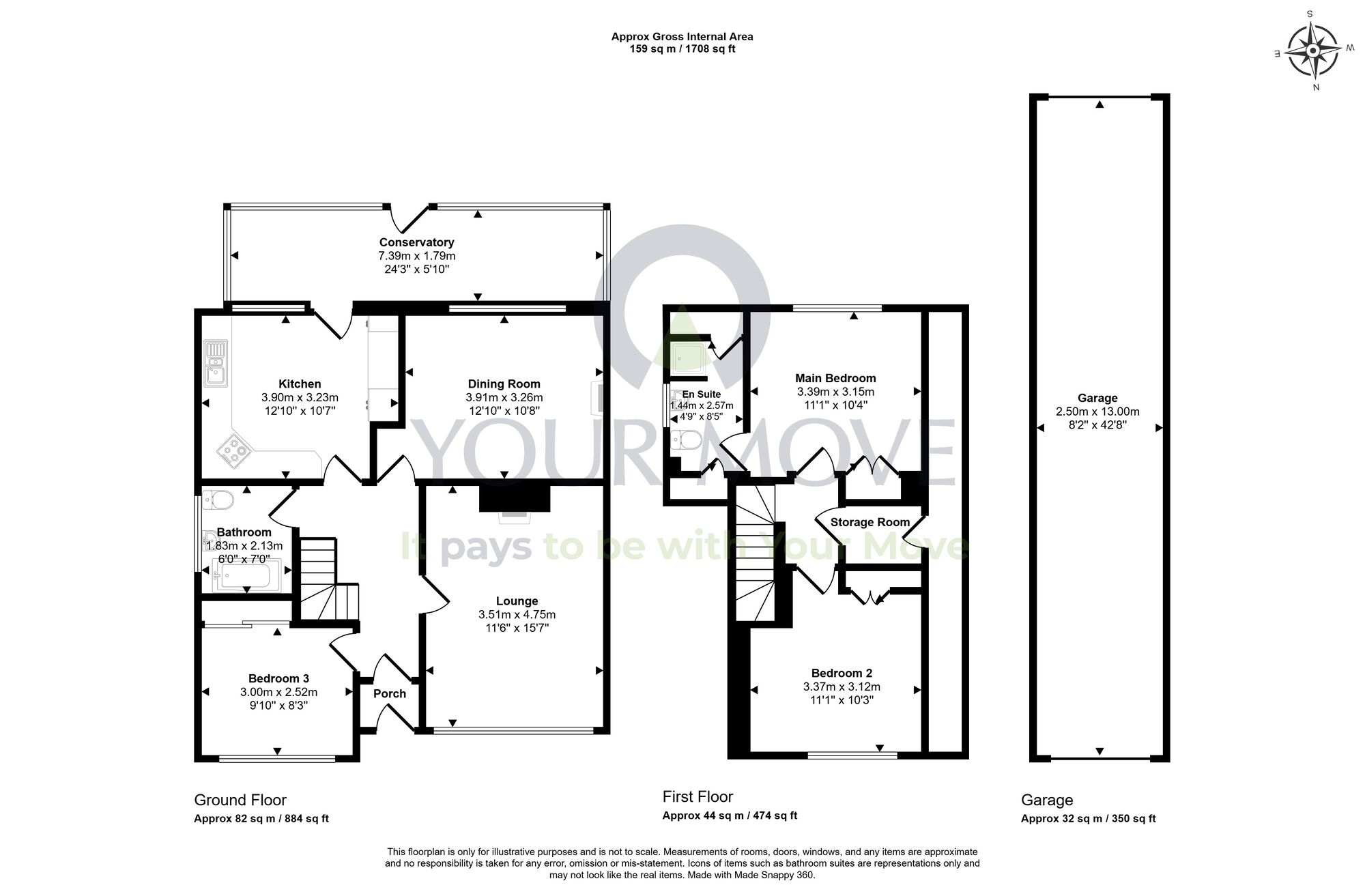 Floorplan of 3 bedroom Detached House for sale, Braid Drive, Glenrothes, Fife, KY7