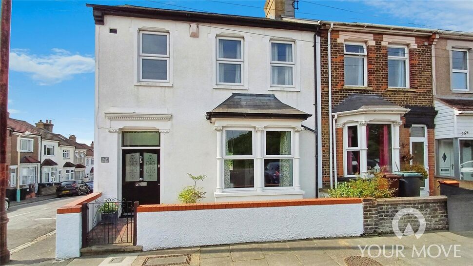 Main image of 3 bedroom End Terrace House for sale, Dover Road, Northfleet, Kent, DA11