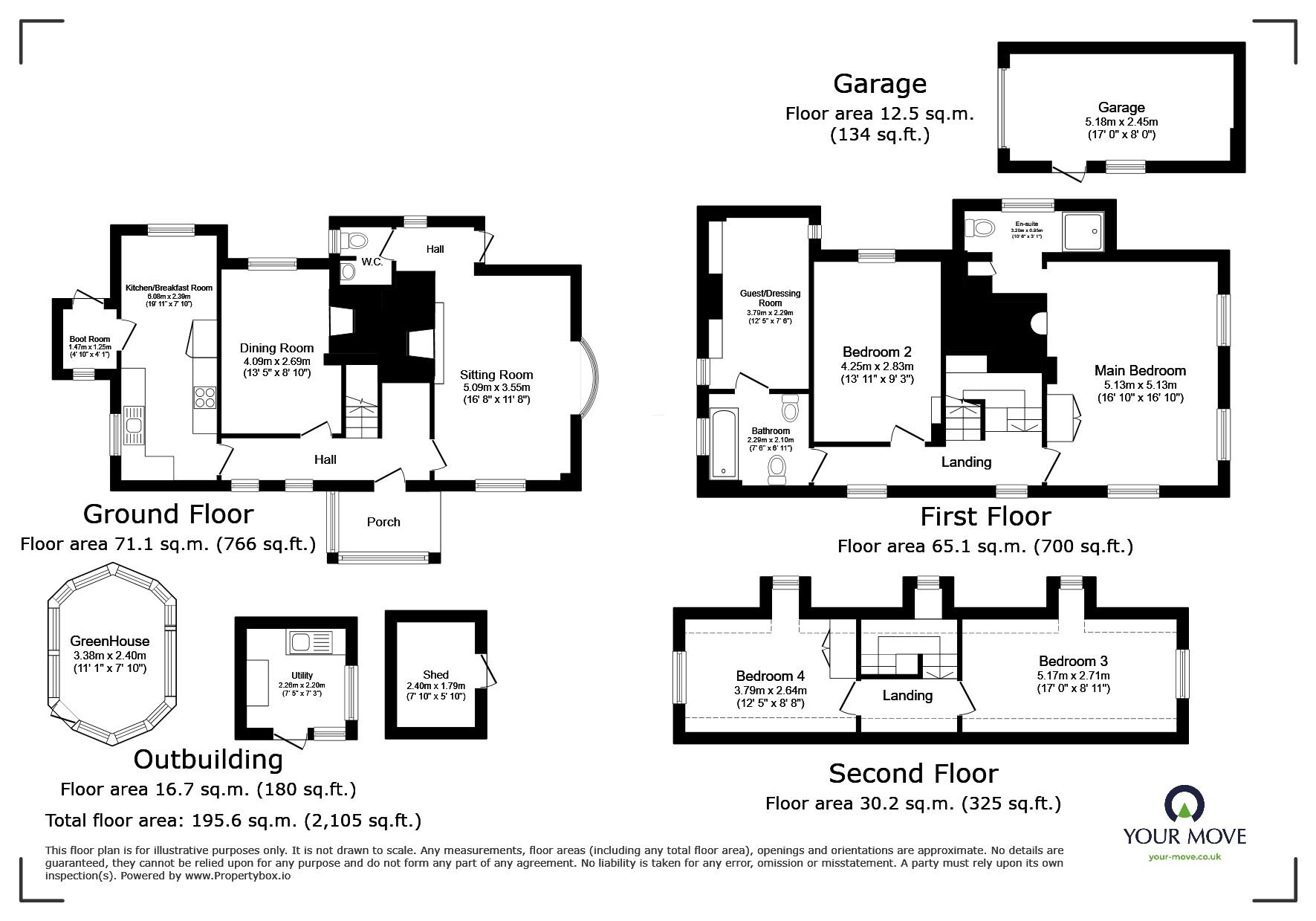 Floorplan of 5 bedroom Detached House for sale, The Street, Shorne, Kent, DA12