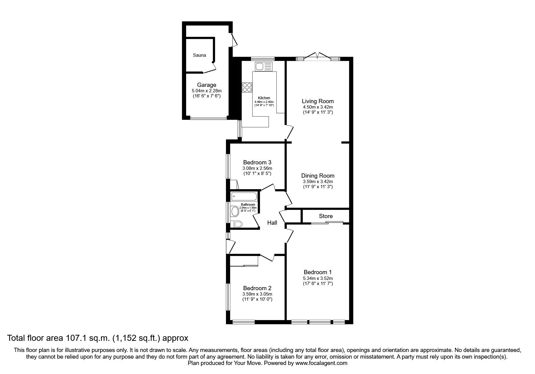 3 bedroom Detached Bungalow for sale, Shawton Road, Chapelton, ML10 £