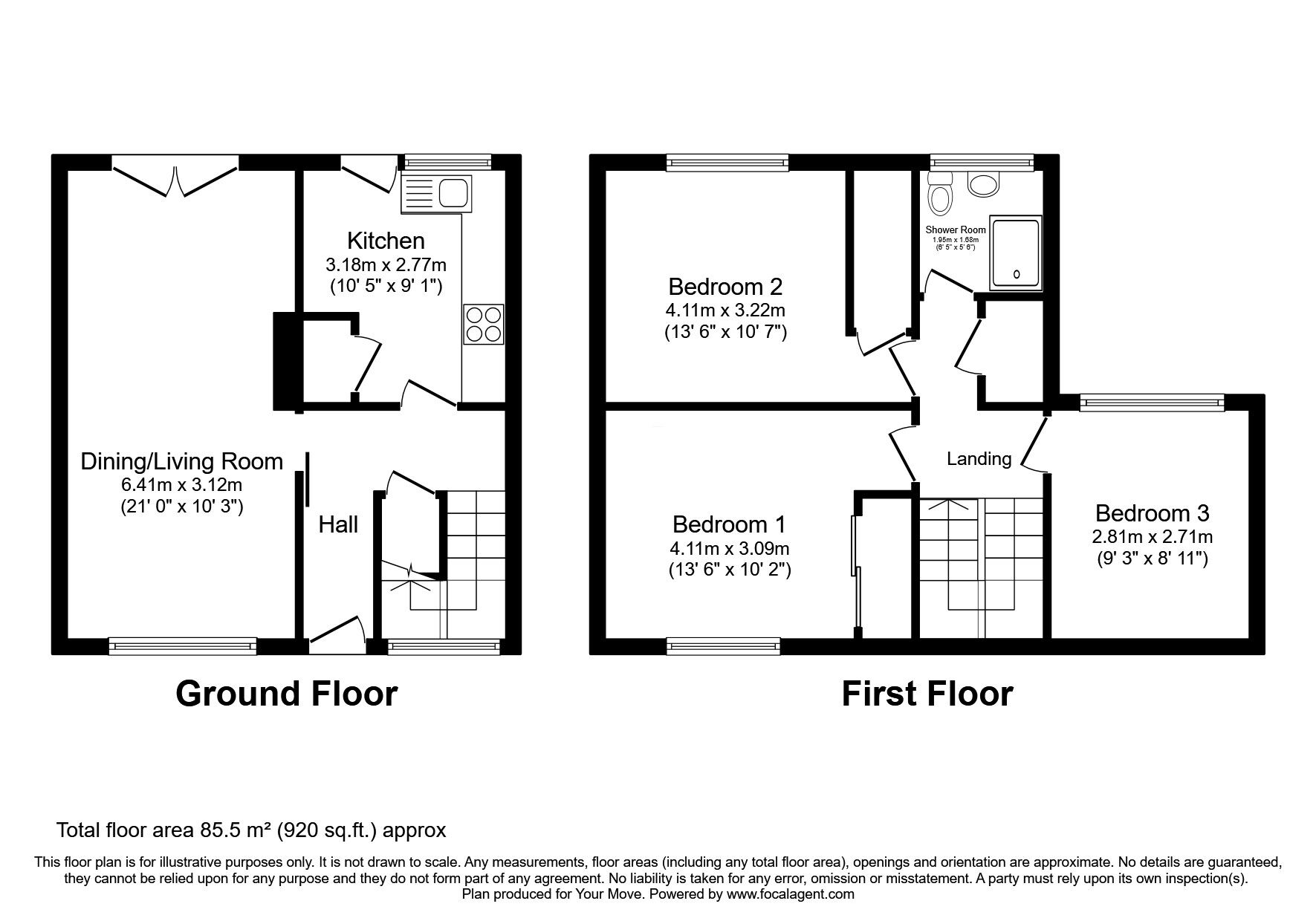 3 bedroom Mid Terrace House for sale, Waverley Terrace, Blantyre, G72