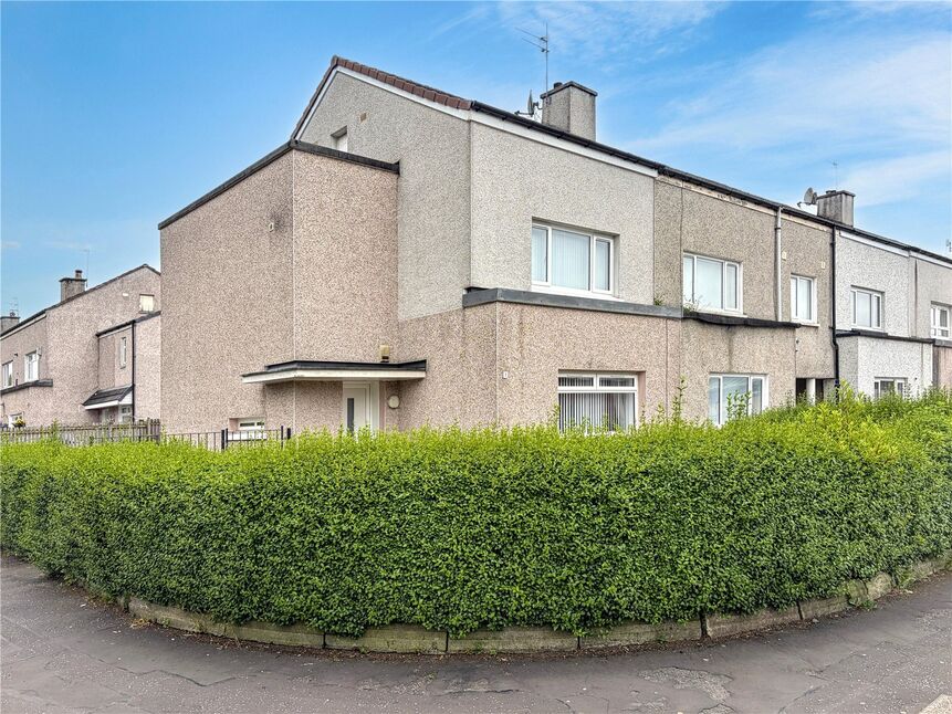 Main image of 2 bedroom End Terrace House for sale, Gleddoch Road, Glasgow, Glasgow City, G52