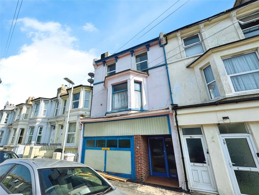Main image of 4 bedroom Mid Terrace House for sale, Hughenden Road, Hastings, East Sussex, TN34