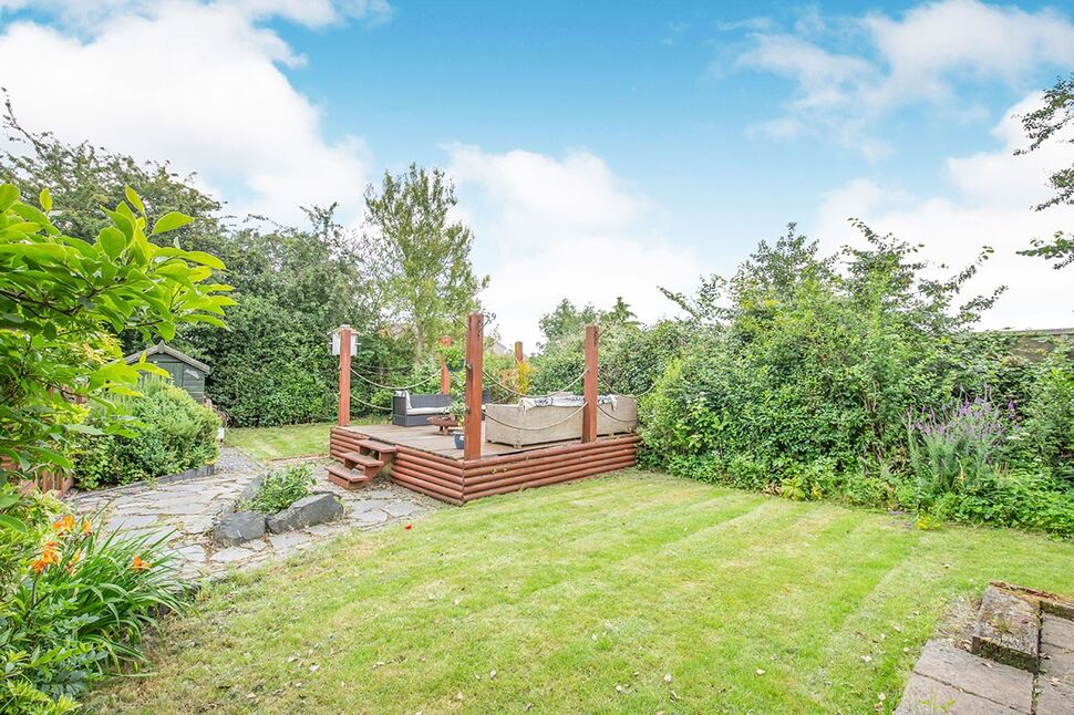 Large Landscaped Garden To Rear