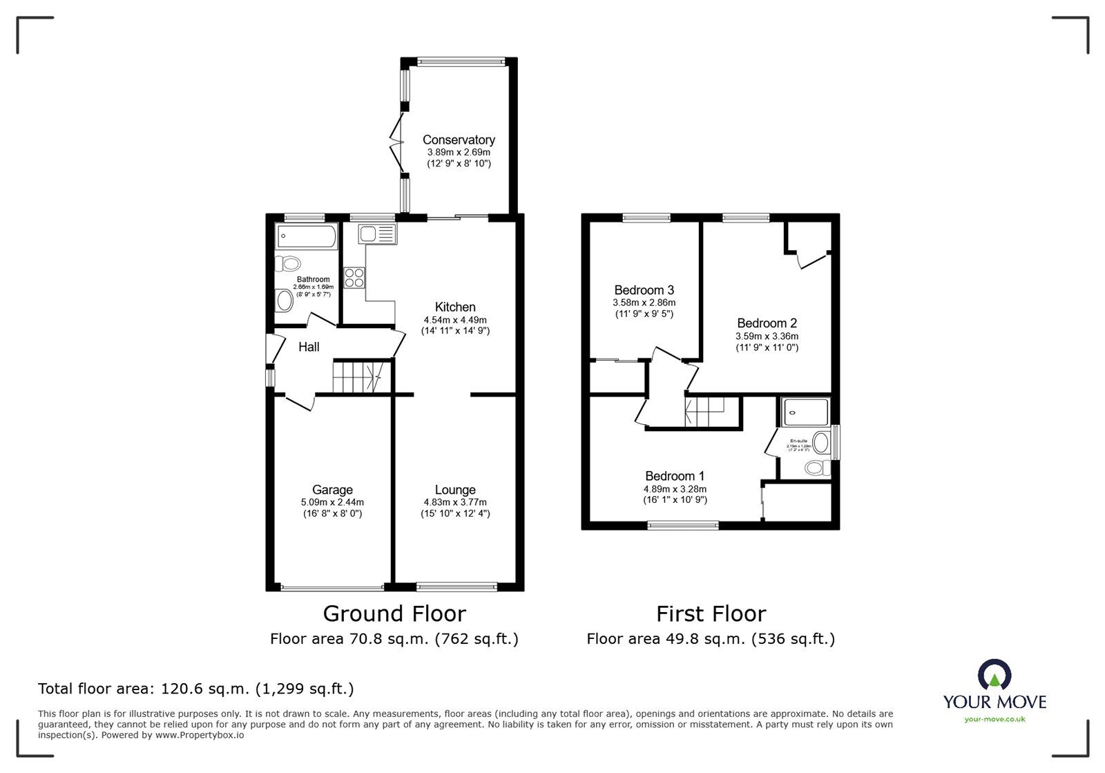 Floorplan of 3 bedroom Semi Detached House for sale, Park Road, Earl Shilton, Leicestershire, LE9