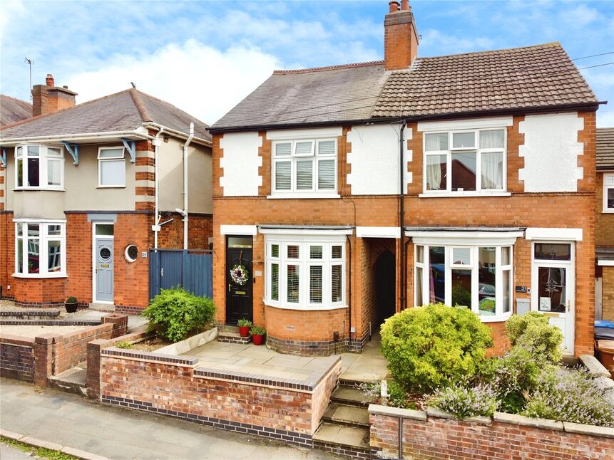 Main image of 3 bedroom Semi Detached House for sale, Trinity Vicarage Road, Leicestershire, LE10