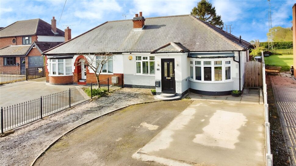Main image of 3 bedroom Semi Detached Bungalow for sale, Newbold Road, Barlestone, Leicestershire, CV13