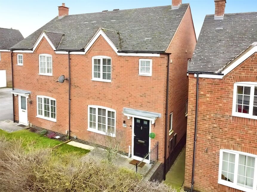 Main image of 3 bedroom Semi Detached House for sale, Kirkby Road, Barwell, Leicestershire, LE9