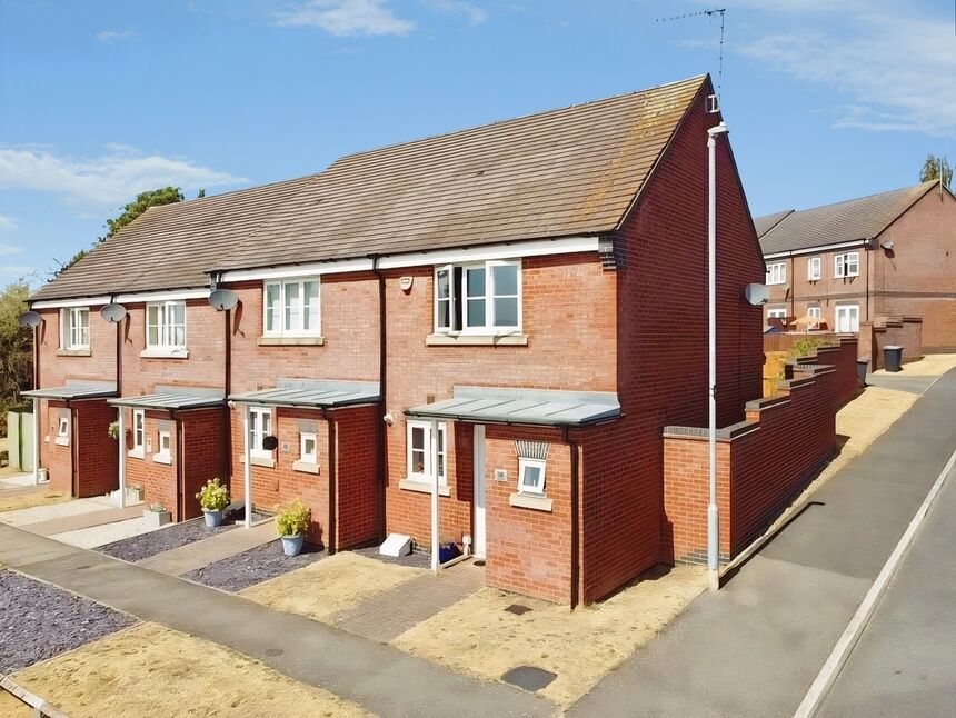 Main image of 2 bedroom End Terrace House for sale, Omaha Drive, Hinckley, Leicestershire, LE10