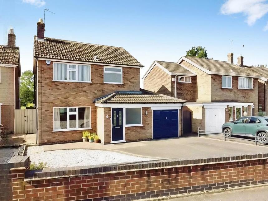 Main image of 3 bedroom Detached House for sale, Arnolds Crescent, Newbold Verdon, Leicestershire, LE9