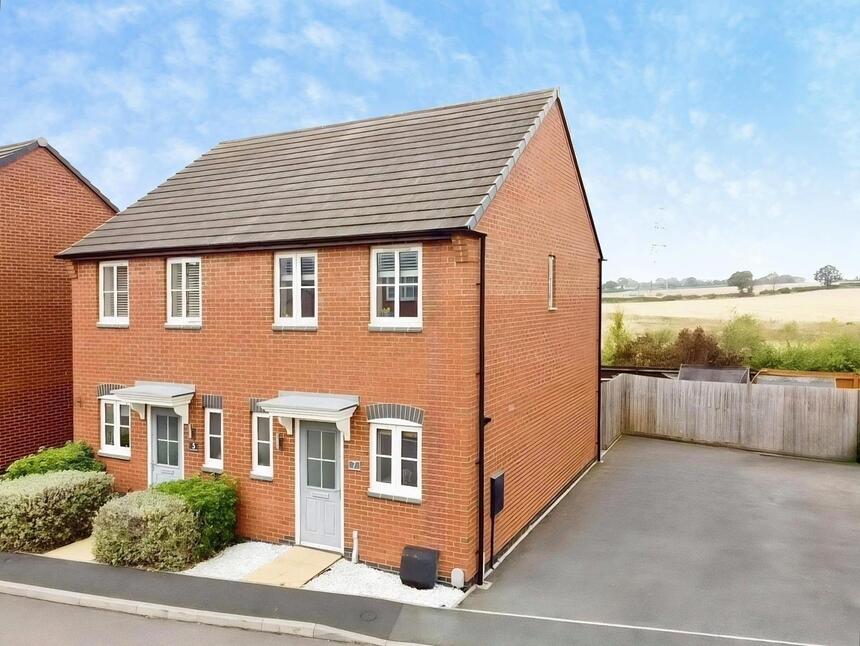 Main image of 2 bedroom Semi Detached House for sale, Godfrey Close, Stoney Stanton, Leicestershire, LE9