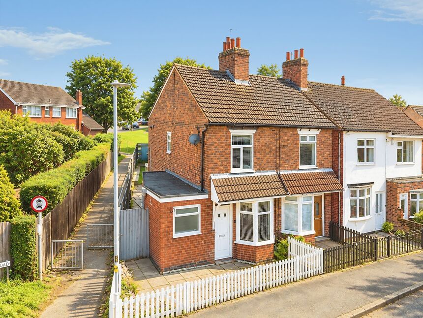 Main image of 2 bedroom End Terrace House for sale, Stanton Road, Sapcote, Leicestershire, LE9