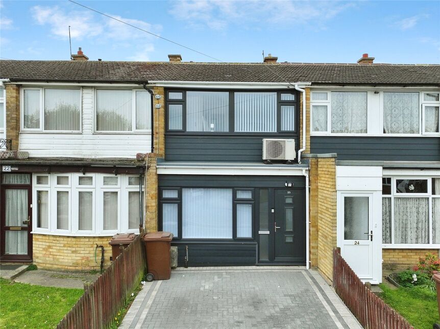 Main image of 2 bedroom Mid Terrace House for sale, Shelldrake Close, Isle of Grain, Kent, ME3