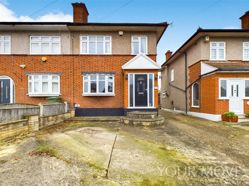 Main image of 3 bedroom Semi Detached House for sale, Lynwood Drive, Collier Row, Romford, RM5