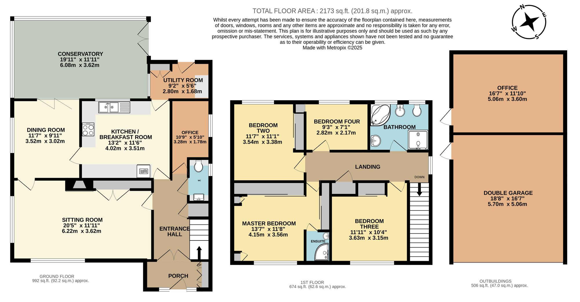 Floorplan of 4 bedroom Detached House for sale, Willow Walk, Harleston, Norfolk, IP20