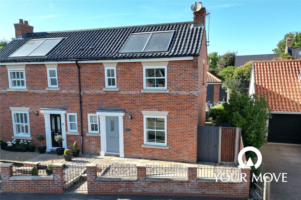 Main image of 3 bedroom Semi Detached House for sale, Yarmouth Road, Broome, Norfolk, NR35