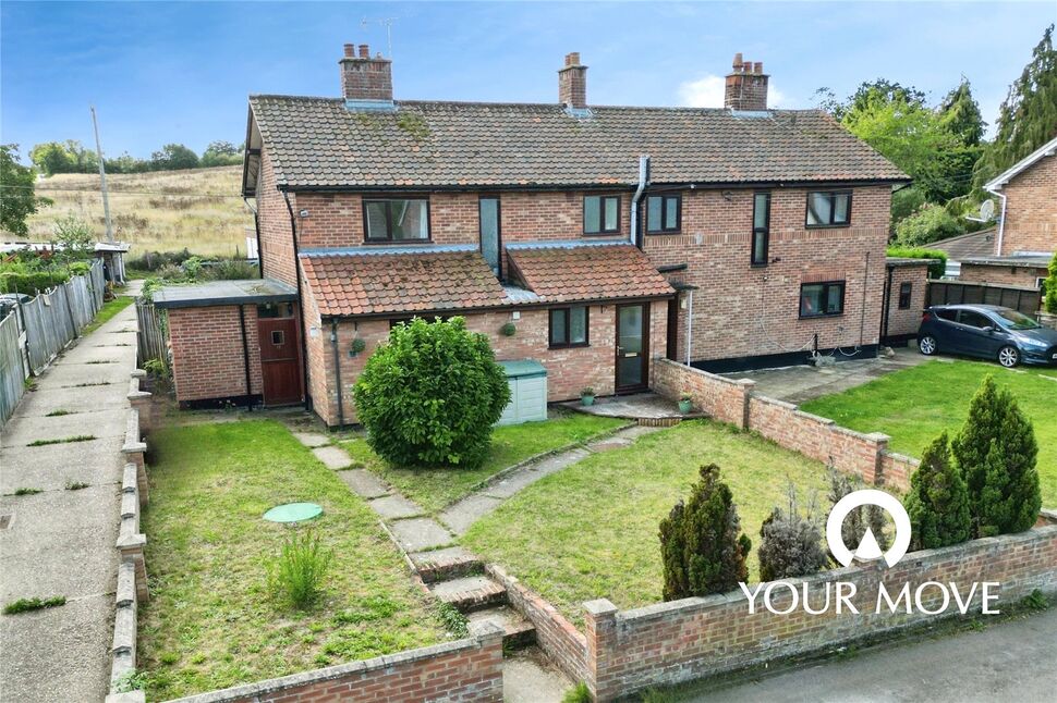 Main image of 3 bedroom Semi Detached House for sale, Hillside, Mendham, Suffolk, IP20