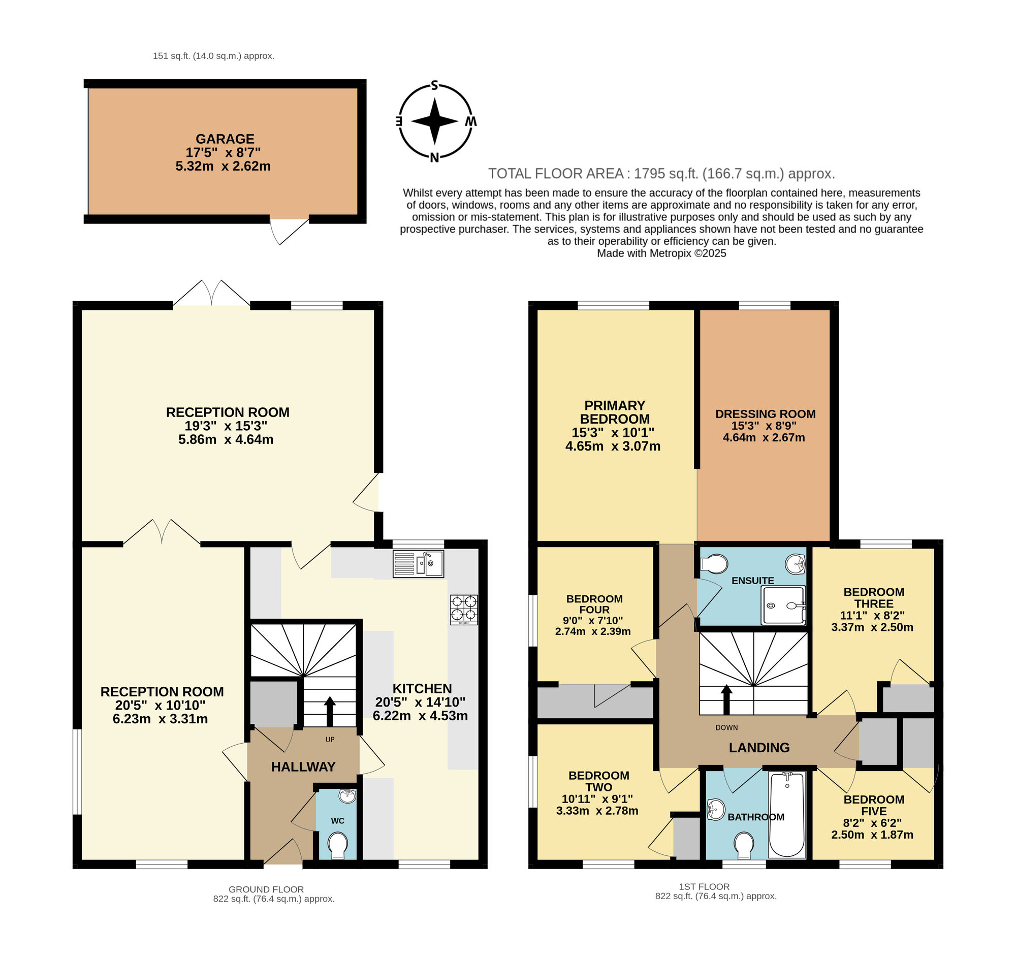 Floorplan of 5 bedroom Detached House for sale, Bullfinch Drive, Harleston, Norfolk, IP20