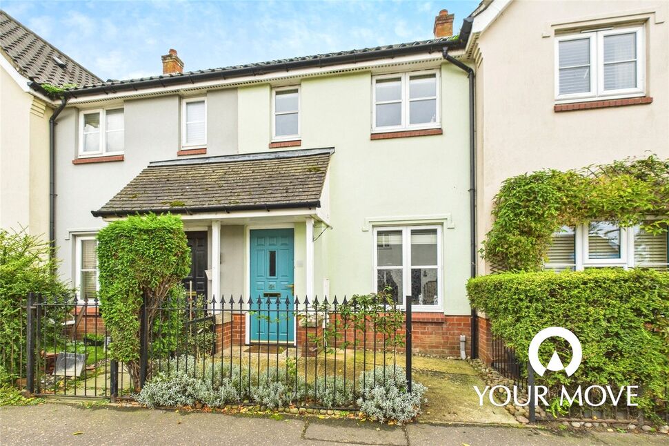 Main image of 2 bedroom Mid Terrace House for sale, Rectory Road, Dickleburgh, Norfolk, IP21