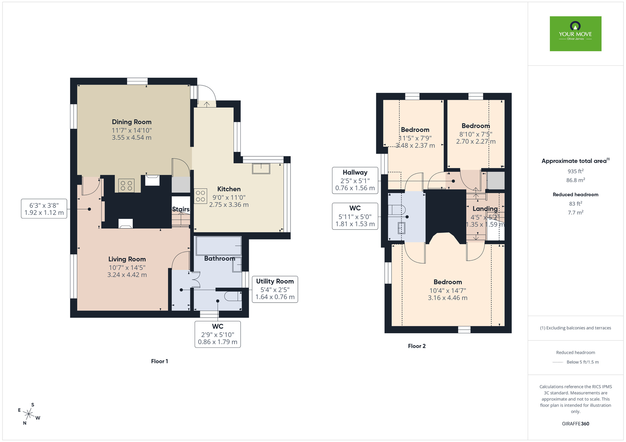 Floorplan of 3 bedroom Detached House for sale, Skinners Lane, Metfield, Suffolk, IP20