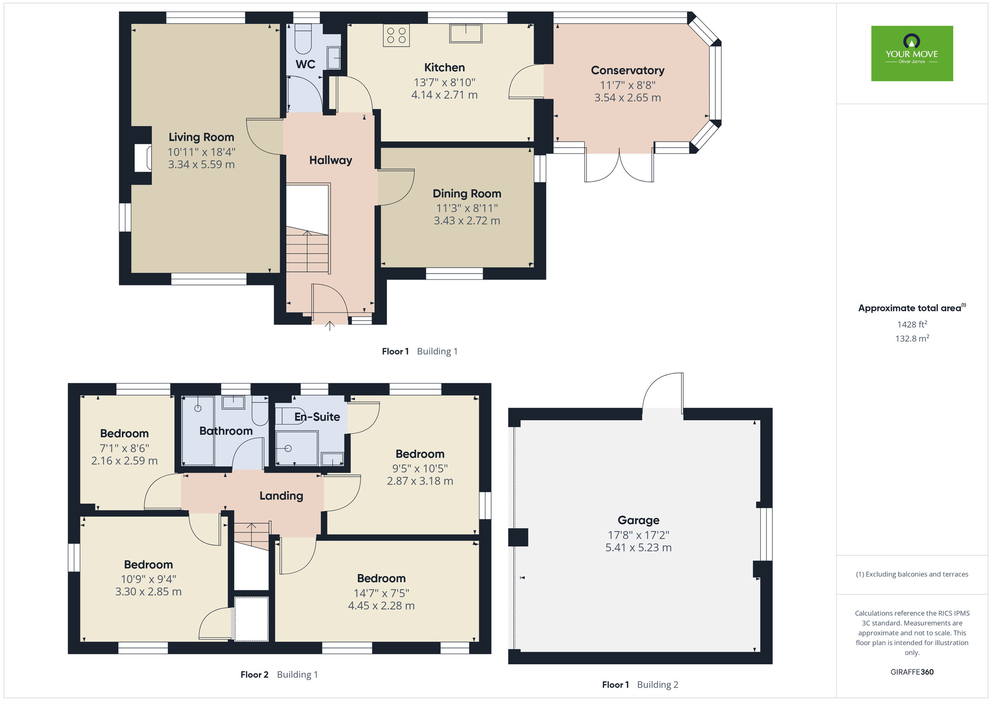 Floorplan of 4 bedroom Detached House for sale, St. Johns Meadow, Fressingfield Road, Harleston, IP20